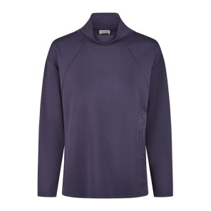 Barbara Lebek sweater relief Marine